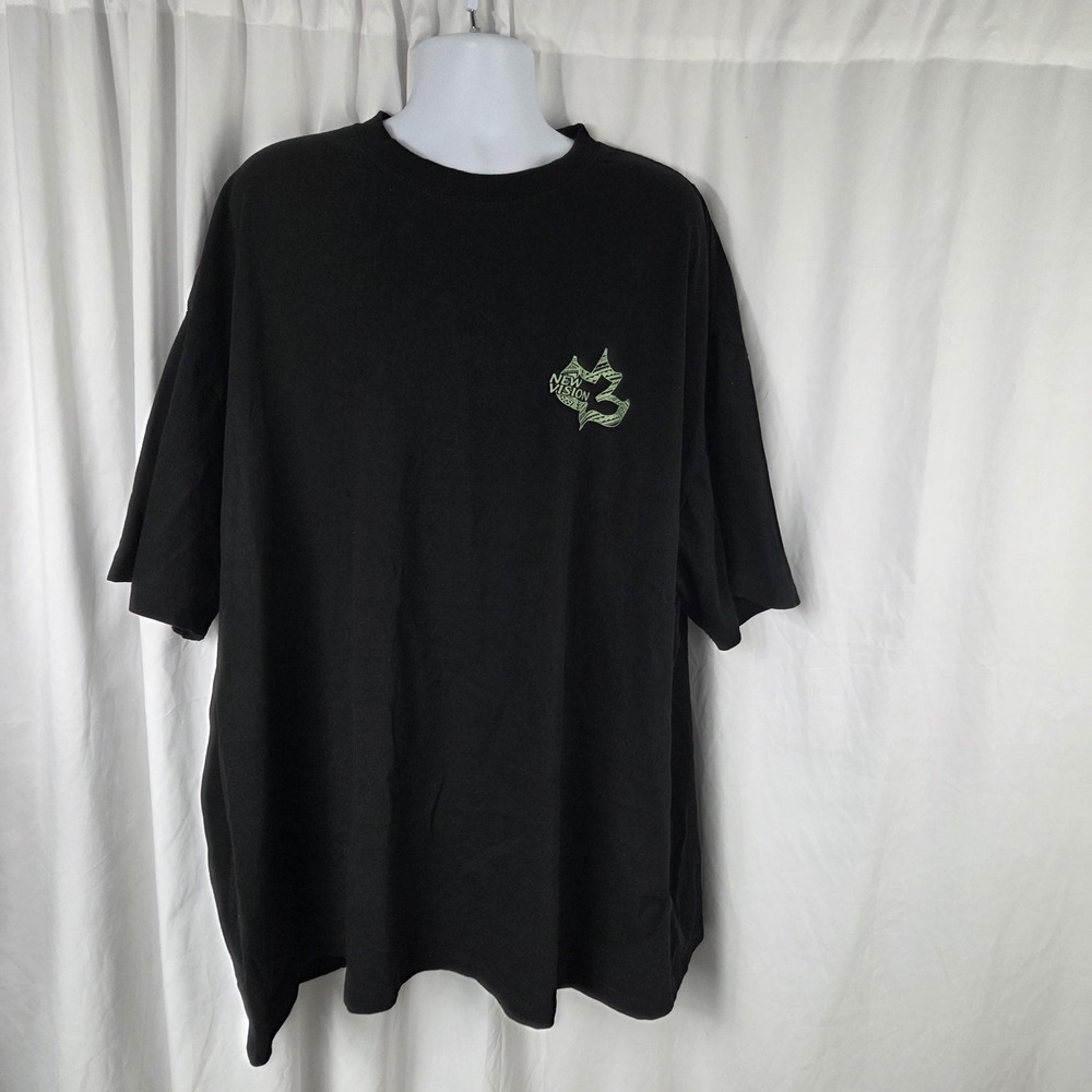 Smart Blanks Shirt Mens 5XL Black New Vision Dove Graphic Big & Tall Tee Top